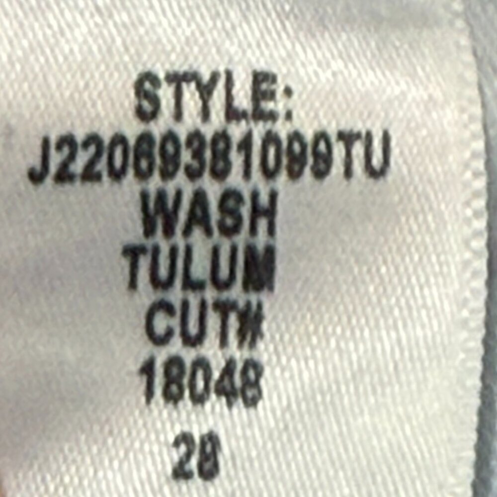 Veronica Beard Blake Classic Straight High Rise Tulum Wash Denim Jeans‎ Size 28 - Picture 8 of 8